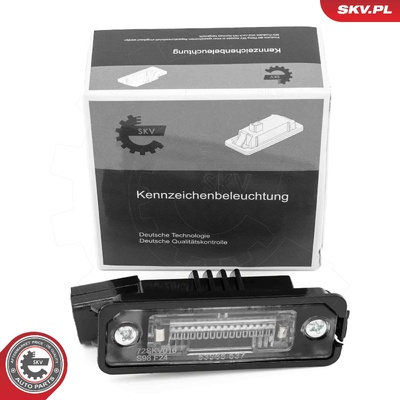 PORSCHE CAYENNE SEAT LEON IBIZA IV V EXEO ALTEA XL VW CRAFTER EOS GOLF V PASSAT MAN TGE LICENSE PLATE LIGHTING | OEM 3C5943021
