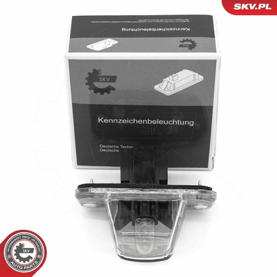 VW TRANSPORTER T4 LICENSE PLATE LIGHTING | OEM 701943021