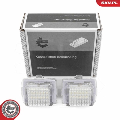 MERCEDES-BENZ CLA KLASA C LED LICENSE PLATE LIGHTING | OEM A 22 182 008 56