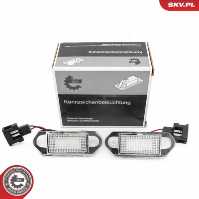 SKODA OCTAVIA I VW GOLF III VENTO LED LICENSE PLATE LIGHTING | OEM 1H5943119