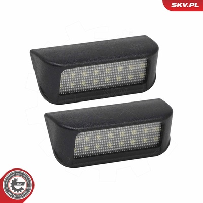 CITROEN BERLINGO JUMPY II III SPACETOURER FIAT SCUDO PEUGEOT PARTNER EXPERT TOYOTA PROACE LED LICENSE PLATE LIGHTING | OEM 6340.G7