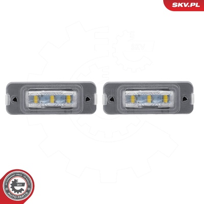 MERCEDES-BENZ GL-KLASA X164 M-KLASA W164 R-KLASA W251, V251 LED LICENSE PLATE LIGHTING | OEM A2518200066