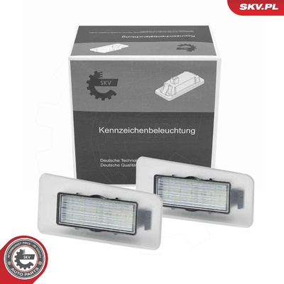 HYUNDAI ACCENT V ELANTRA V KIA CERATO III LED LICENSE PLATE LIGHTING | OEM 92502-1M400