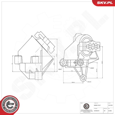 RENAULT TWINGO I ENGINE MOUNT | OEM 8200025319