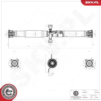 DACIA DUSTER PROPSHAFT | OEM 320003602R