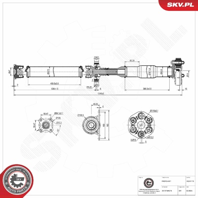 BMW X3 PROPSHAFT | OEM 26107584276