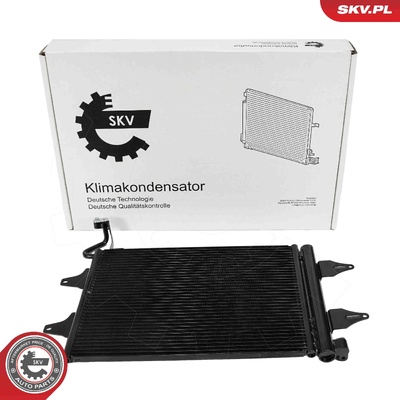 SEAT CORDOBA IBIZA III SKODA FABIA VW POLO IV AIR CONDITIONING CONDENSER | OEM 6Q0820411