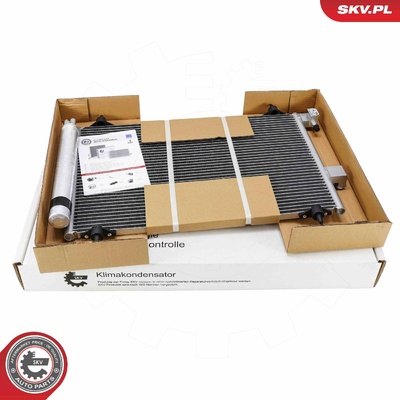 CITROEN C5 II III C6 PEUGEOT 407 AIR CONDITIONING CONDENSER | OEM 6455CP