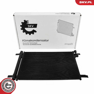 AUDI A1 SEAT ARONA IBIZA V LEON SKODA KAMIQ KAROQ OCTAVIA III VW CADDY V GOLF VIII AIR CONDITIONING CONDENSER | OEM 5Q0816411BC