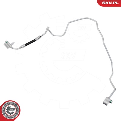 AUDI A3 SEAT ALTE LEON TOLEDO III SKODA OCTAVIA III SUPERB II YETI VW EOS GOLF GOLF PLUS V JETTA III HIGH PRESSURE LINE, AIR CONDITIONING | OEM 1K0820