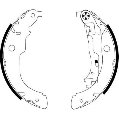 TEXTAR Brake Shoes  - 91067200