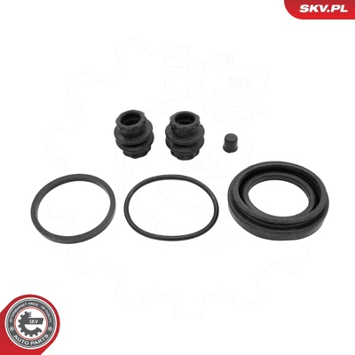 ELEMENTS: 7 REAR BRAKE CALIPER REPAIR KIT AXLE | OEM 8U0615403