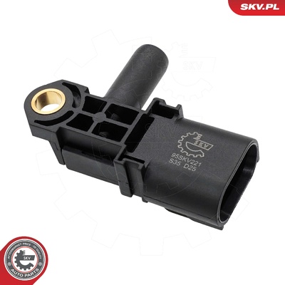 FORD C-MAX II ECOSPORT FIESTA VI FOCUS III GRAND C-MAX KUGA II TOURNEO CONNECT TRANSIT EXHAUST PRESSURE SENSOR | OEM F1B15H295BA
