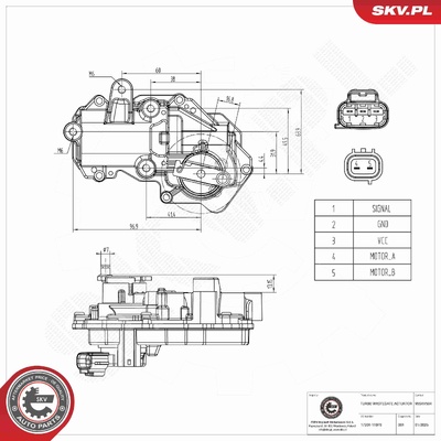 TOYOTA HILUX TURBINE VALVE | OEM 17201-11070
