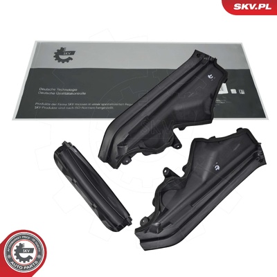 BMW 5 SERIES E70, 6 SERIES E71, E72, X X WINDSHIELD PANEL COVER | OEM 51717169419+20+21