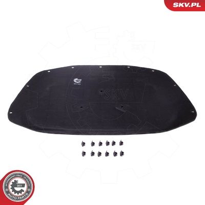 SKODA OCTAVIA II HOOD INSULATION | OEM 1Z0863831A