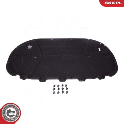 VW PASSAT B8 HOOD INSULATION | OEM 3G0863831A