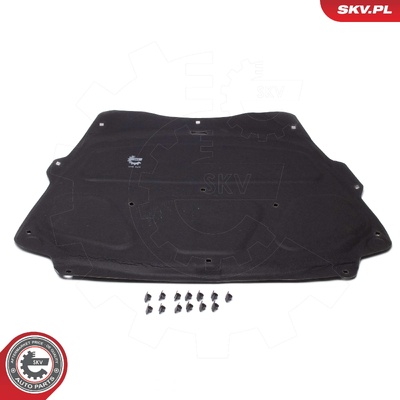 PORSCHE CAYENNE HOOD INSULATION | OEM 95855683100