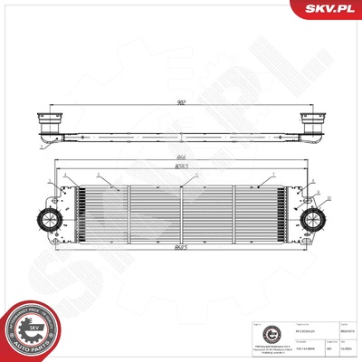 Intercooler 98SKV079