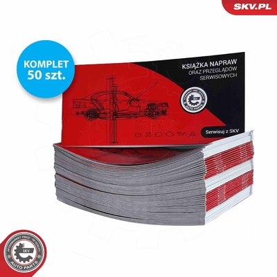 Service booklet (50 pieces) 99SKV983