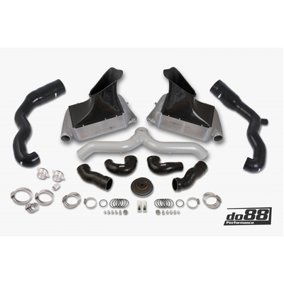 do88 BIGPACK PORSCHE 911 TURBO (997.1) SILVER PIPE, WITH INLETS