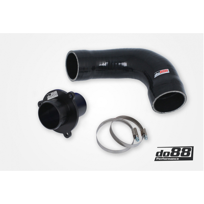do88 VAG 1.8 2.0 TSI (MQB) Turbo Muffler Delete, do88 TR-340, Black hoses - CP-110S-do88-2