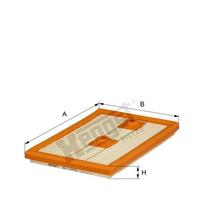 Hengst Filter Air Filter - E1105L