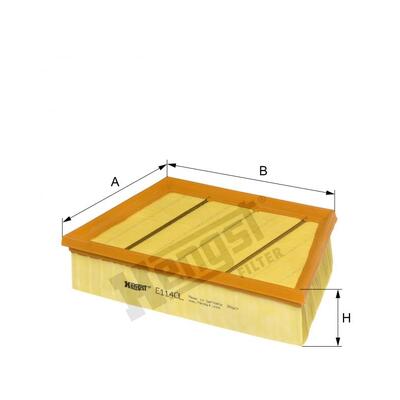 Hengst Filter Air Filter - E1140L