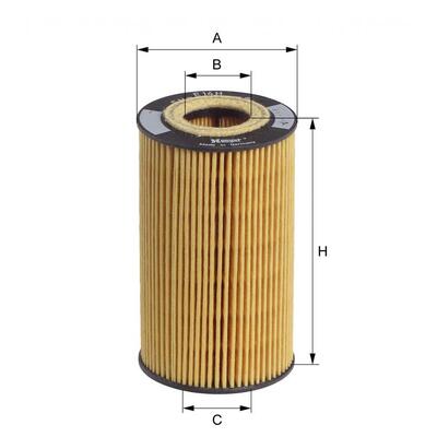 Hengst Oil Filter - E14HD77