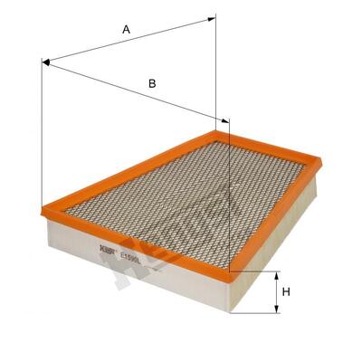 Hengst Air Filter - E1590L