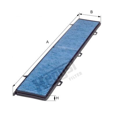 Hengst Filter Cabin Air Filter - E1959LB