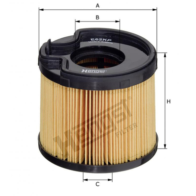 Hengst Filter Fuel Filter - E62KPD91