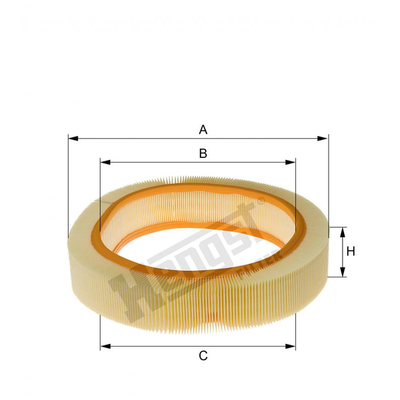 Hengst Filter Air Filter - E82L
