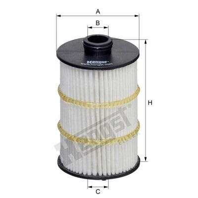Hengst Filter Oil Filter - E861HD413