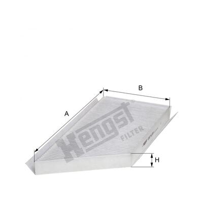 Hengst Filter Cabin Air Filter - E971LI01