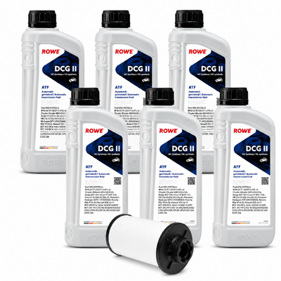 VAG 6 Speed DSG Transmission Service Kit – AVS Filter Kit & ROWE DCG II 6L