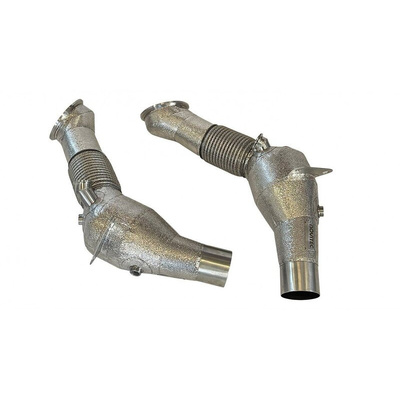 Novitec Ferrari SF90 Stradale/Spider | Sport Metal Catalysts (Set Of Two) (Gold Plated)