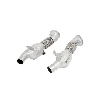 Novitec Ferrari 296 GTB | Sport Metal Catalysts (Set Of Two) (Gold Plated)