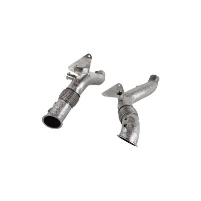 Novitec Ferrari F8 Tributo/Spider | Catalyst-Replacement Pipe Gold-Plated (Set Of Two)
