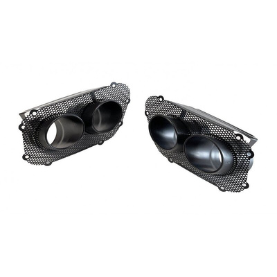 Ferrari 812 Superfast/GTS | Novitec Tailpipes (Set Of 2) With New Mesh-Insert (Polished)