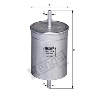 Hengst Filter Fuel Filter - H111WK