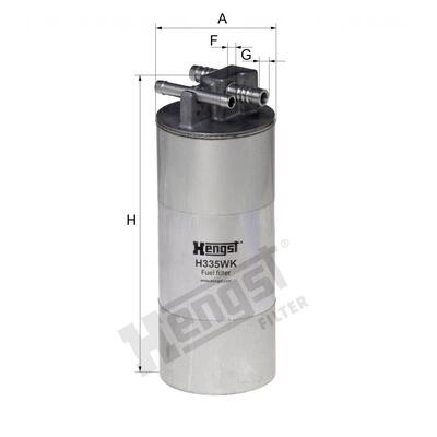 Hengst Filter Fuel Filter - H335WK