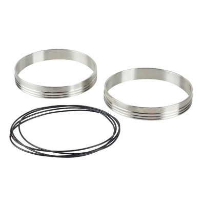 Raceworks 5.0in Ferrule Pair Stainless Steel IPC-500F-SS