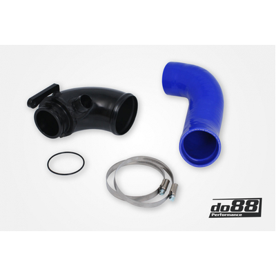 do88 VAG 1.8/2.0 TSI (MQB) TURBO INLETPIPE, BLUE HOSE, OEM TURBO, OEM AIRBOX