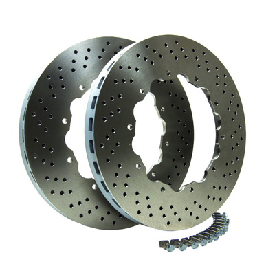 O-Brake Front Upgrade Kit for Nissan GT-R 2007-2011 (Drilled) - L-200111170