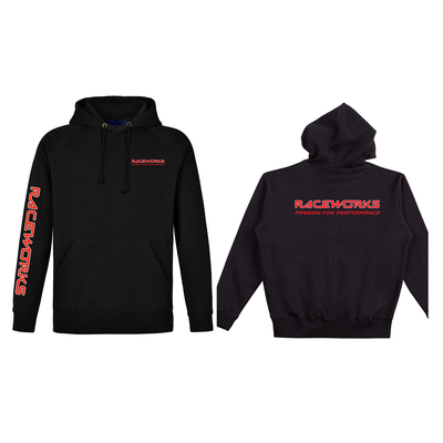 Raceworks 3XL Black Hoodie - MER-530