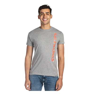 Raceworks 2XL Grey T-Shirt Short Sleeve - MER-578