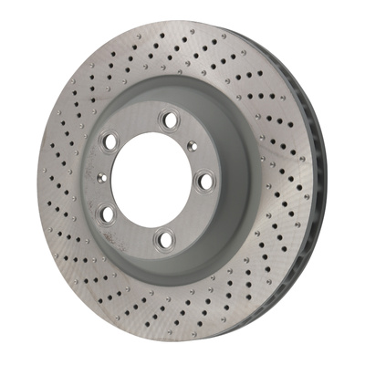 SHW FRONT LEFT PERFORMANCE BRAKE DISC FOR PORSCHE 911 C2S/C4S/GTS (991) 12-16, BOXSTER SPYDER (981)