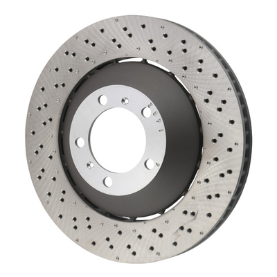 SHW FRONT RIGHT PERFORMANCE BRAKE DISC FOR PORSCHE CAYMAN GT4 (981C) 16-ON