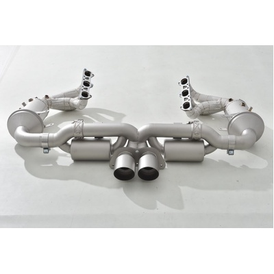 RENNVOX PORSCHE 911 992.1/992.2 GT3 & GT3 RS FULL EXHAUST SYSTEM WITH 200 CELL SPORTS CATS
